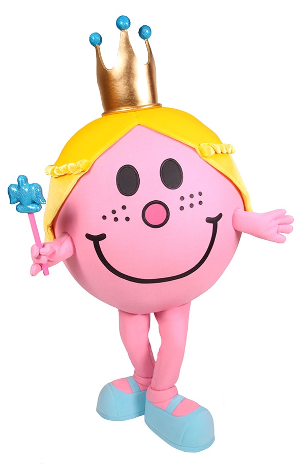 Mr Men Little Miss Princess Character Costume Costumes With Character